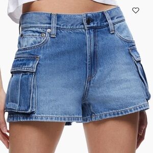 Alice + Olivia Blue Jean Shorts